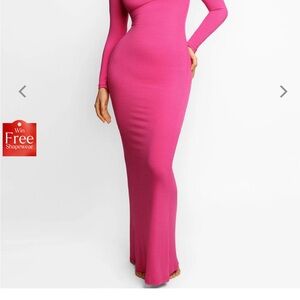 Popilush shapewear maxi dress